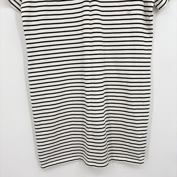 Chinti & Parker Black White Striped Sheath Dress Size Small, Nautical Resortwear - Picture 6 of 11